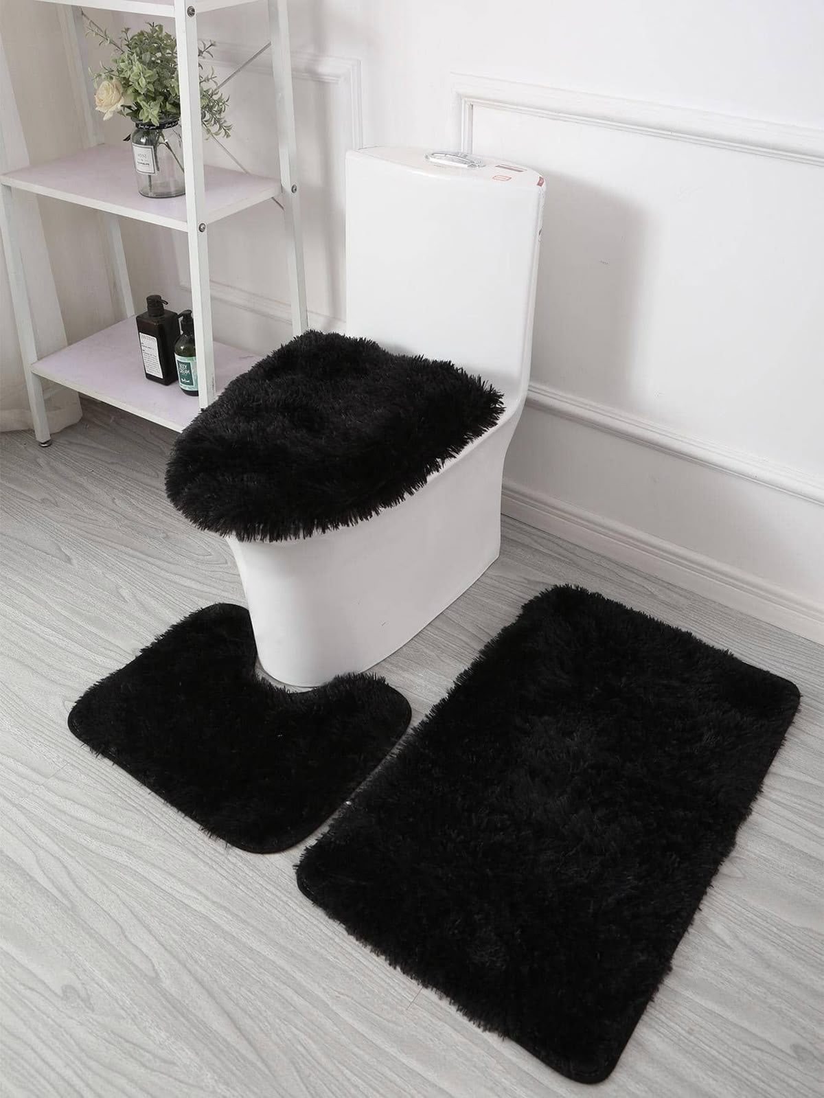 Set de Alfombra de Baño de 3 Piezas – Oasis Relajante